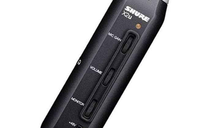Shure X2U XLR to USB Adapter