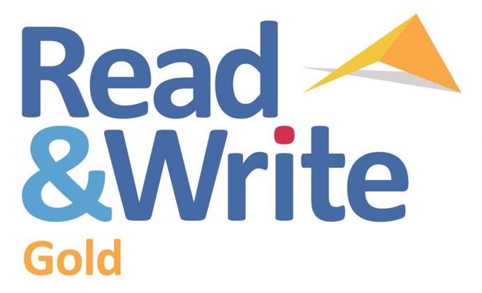 Read and Write Gold logo