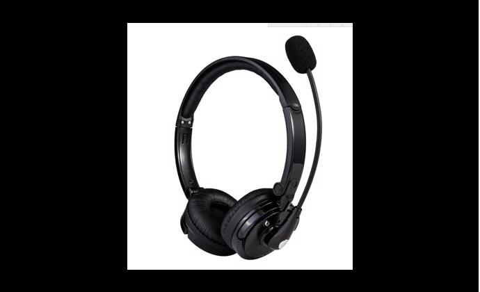Bluettek Wireless Over-the-Head Stereo Headset with Microphone