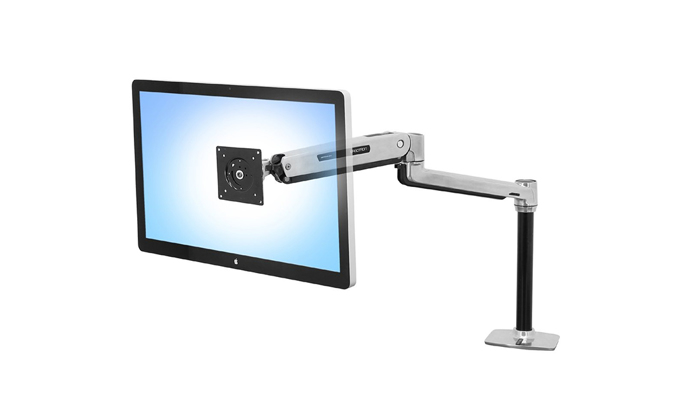 Ergotron LX Sit-Stand Desk Mount Monitor Arm (45-360-026)