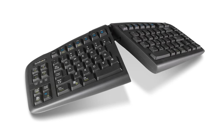 Goldtouch V2 Adjustable Comfort Keyboard (PC and Mac, USB)