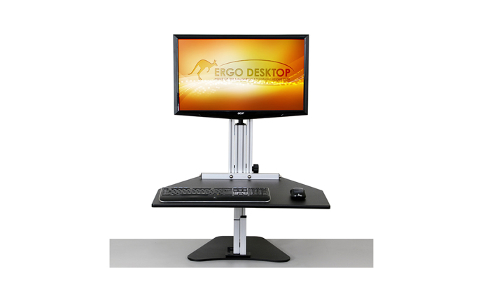 Kangaroo Pro Full Sized Unit with monitor in the standing position