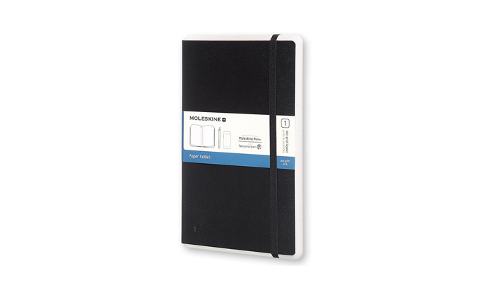Moleskine Paper Tablet Smart Notebook (Hardcover, Large, Ruled)