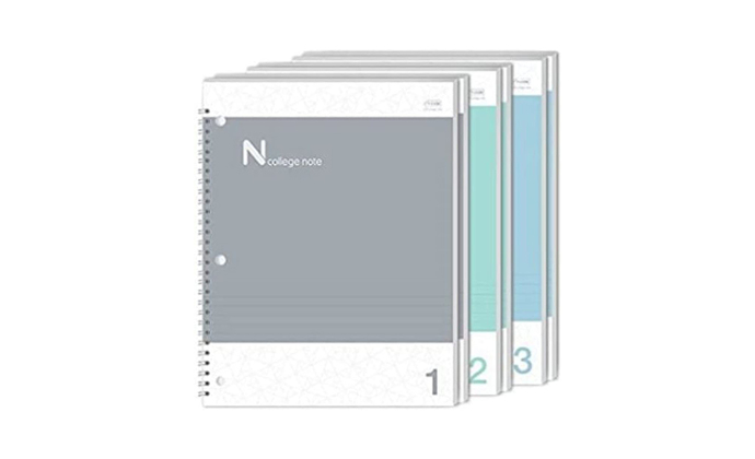 N College Notebooks (3 Pack)