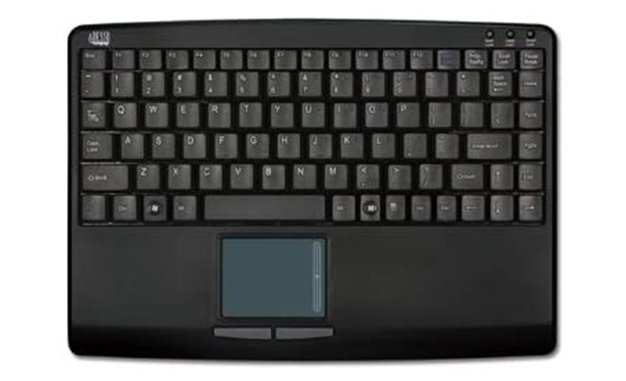 Adesso Slim Touch Mini Keyboard with built-in Touchpad