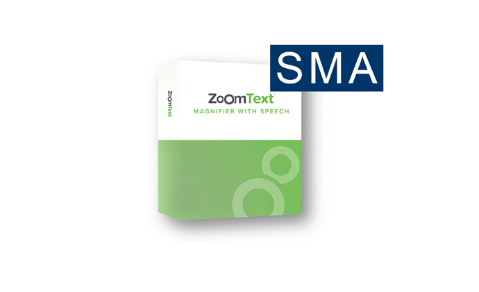 SMA, ZoomText MagnifierReader (Purchased with software)