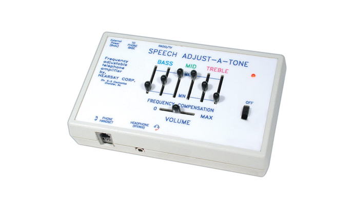 Speech Adjust-A-Tone Amplifier