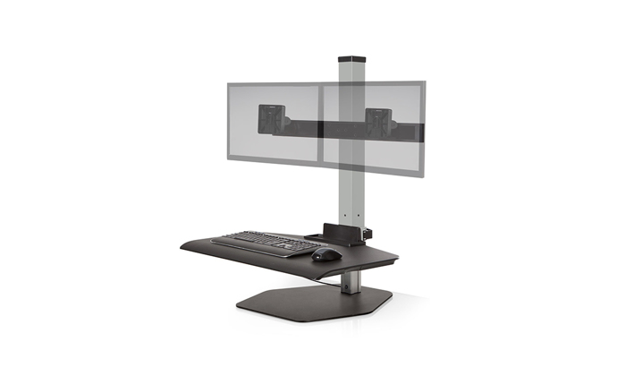 Winston Workstation Dual with Compact Work Surface