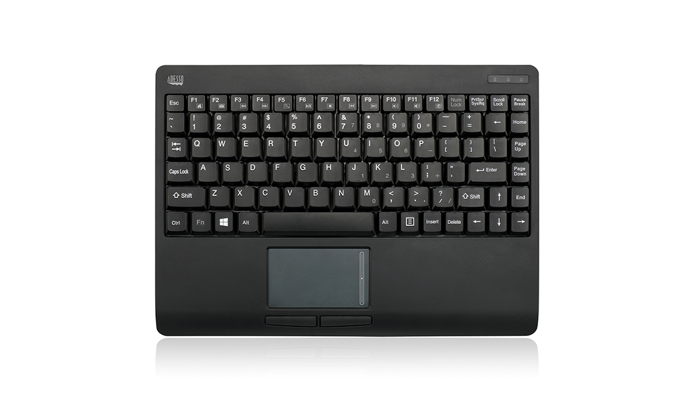 Adesso Wireless Mini Keyboard with Touchpad (WKB-4110UB)