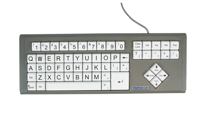 BigKeys LX Keyboard- White