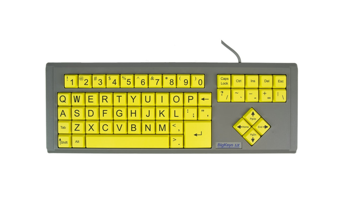 BigKeys LX Keyboard- Yellow