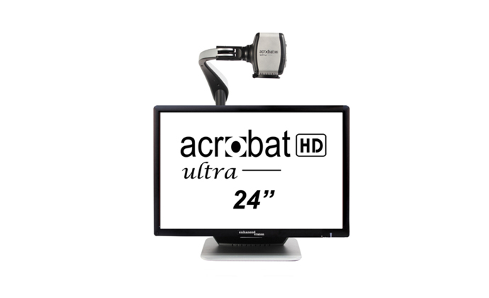 Enhanced Vision Acrobat HD ultra LCD 24-inch Monitor 3-in-1 Electronic Magnifier
