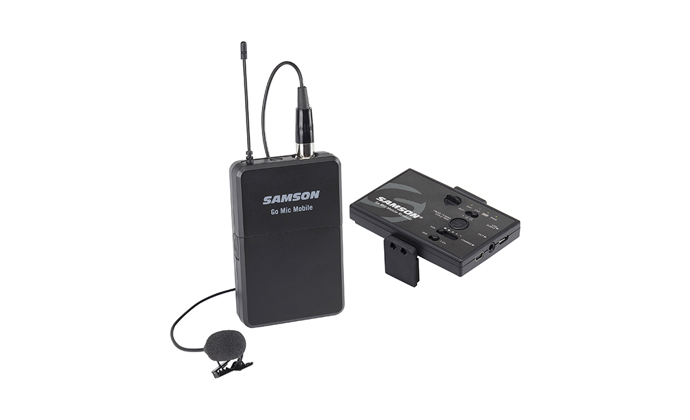 Samson Go Mic Mobile Digital Wireless System with LM8 Lavalier and Belt Pack Transmitter