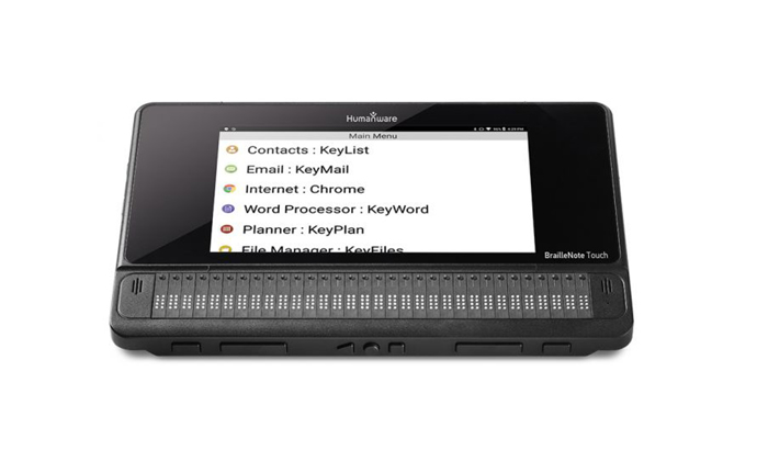 BrailleNote Touch Plus 32 with Bluetooth Keyboard