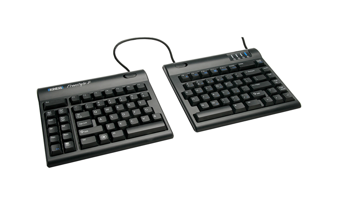 Kinesis Freestyle2 Keyboard with the keyboard seperated