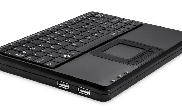 Perixx PERIBOARD-510 H PLUS Wired Touchpad Keyboard