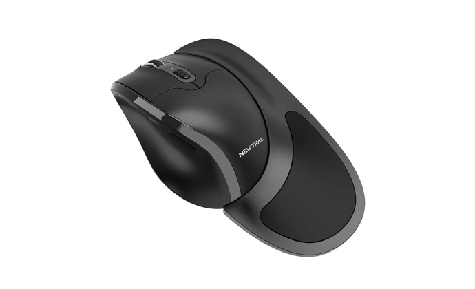 Newtral 3 Ergonomic Mouse (Wireless, Large, Black)