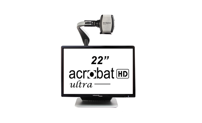 Enhanced Vision Acrobat HD ultra LCD 22-inch Monitor 3-in-1 Electronic Magnifier